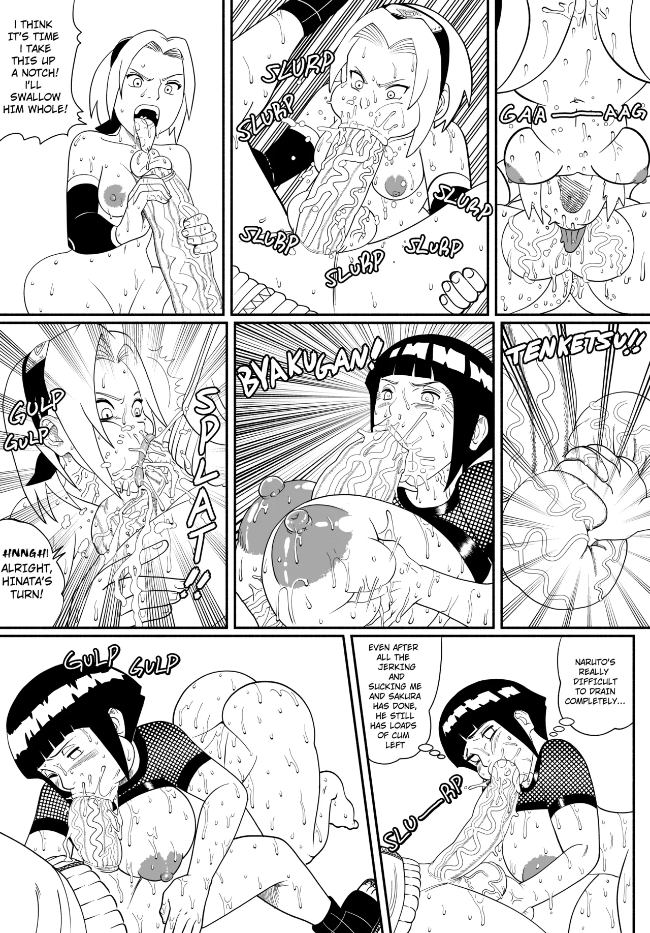 Sakura And Hinata Vs Naruto page 3 full