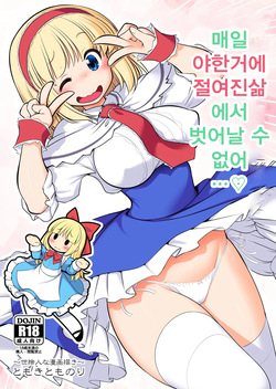 [Yosutebito na Mangakaki (Tomoki Tomonori)] Mainichi Ecchi Zuke Seikatsu kara Nukedasenai | 매일 야한거에 절여진 삶에서 벗어날 수 없어 (Touhou Project) [Korean] [Digital]
