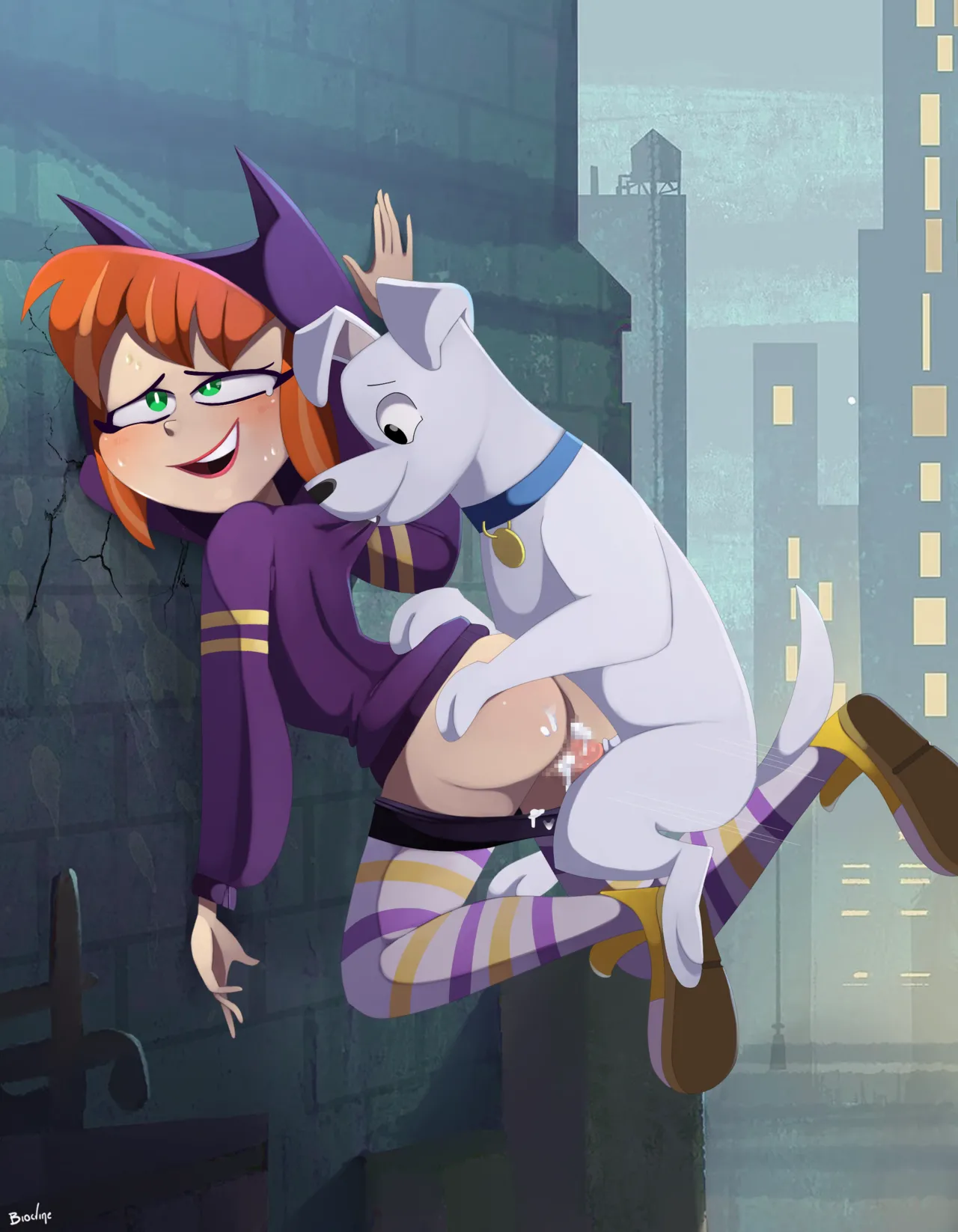 DC Superhero girl's pets page 1 full