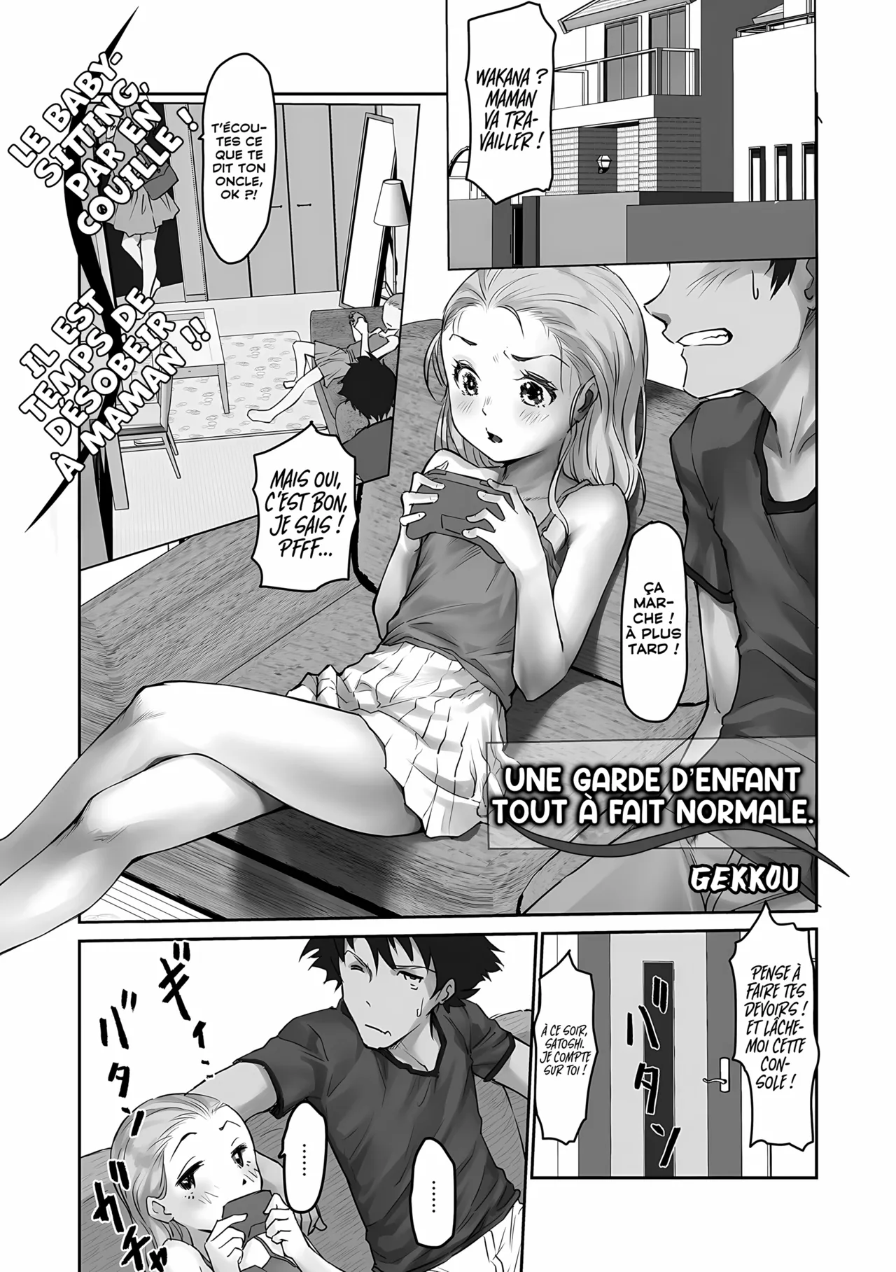 Itsumo no Orusuban | Une garde d’enfant tout à fait normale page 1 full