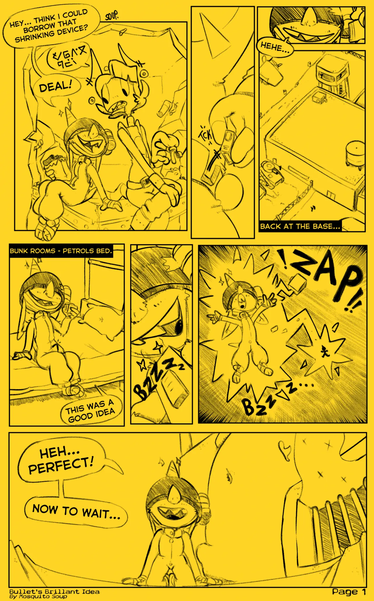 Bullet's Brilliant Idea page 1 full