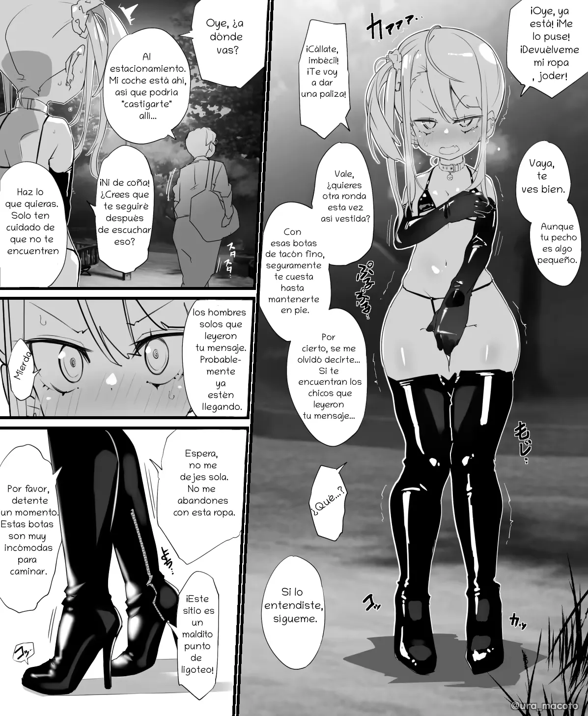Castigo por venganza de una chica yanqui page 4 full