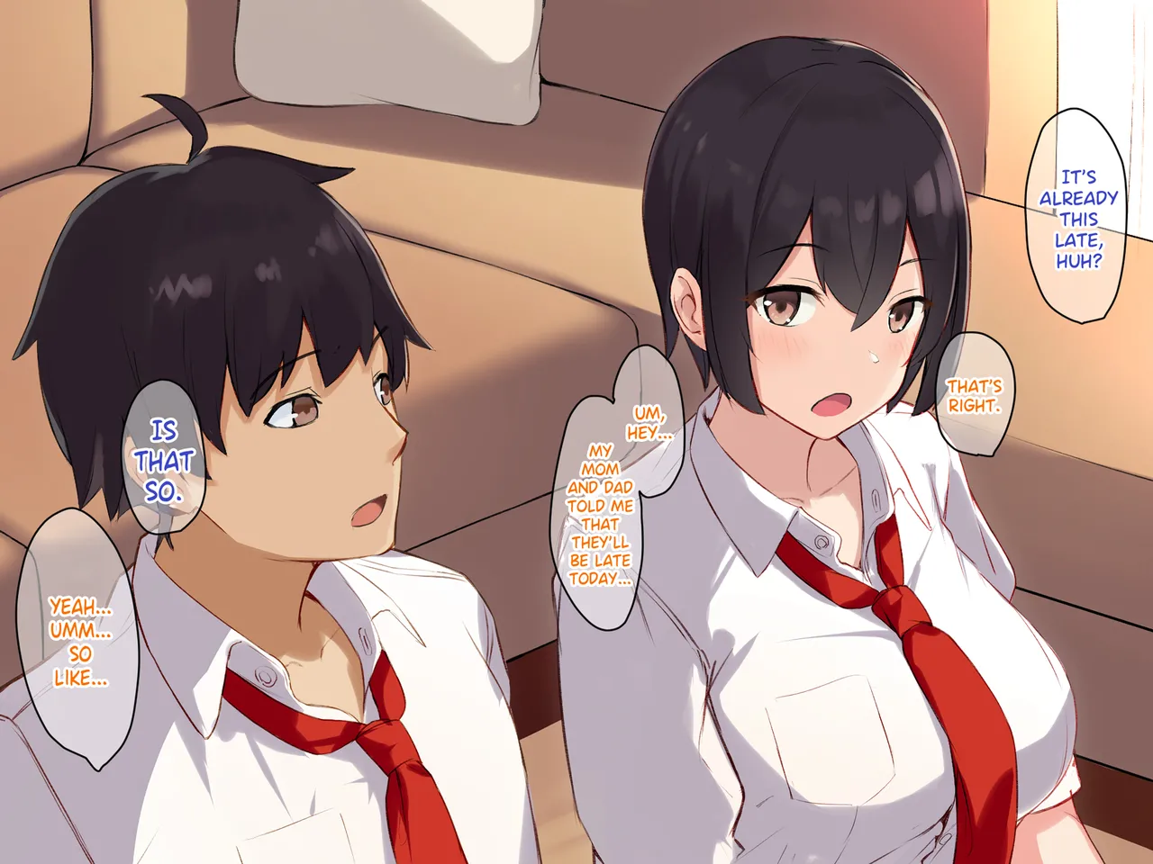 H na Koto ga Nigate da to Omotte Ita Boyish Kyonyuu Osananajimi wa, Hentai to Baka ni Sarete Ita Class no Danshi ni Torareteta Hanashi page 2 full