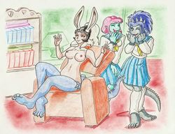 Kaiju Girls - Crystal in Fran Manniquin