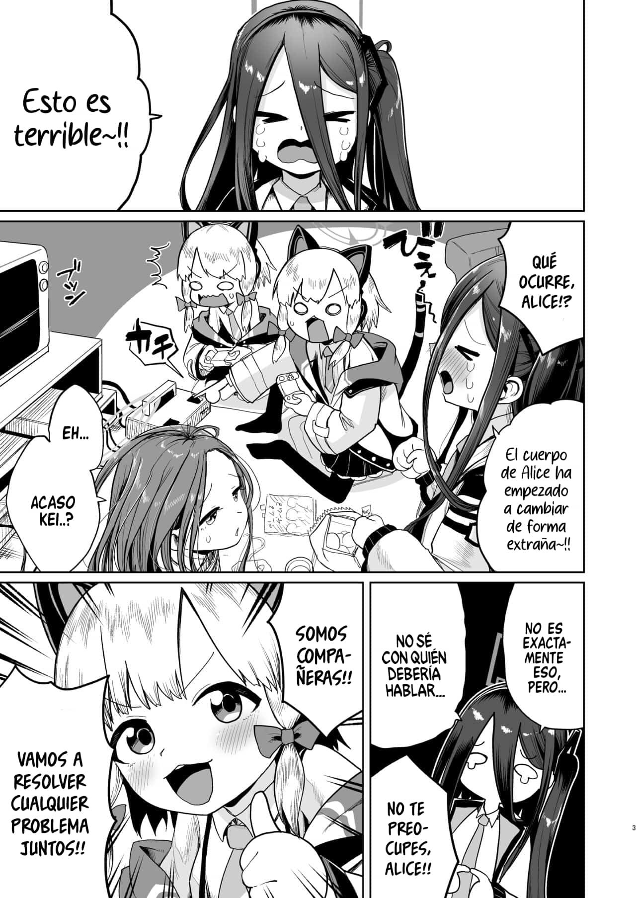 Alice wa Hikari no Ken o Te ni Ireta!! | ¡¡Alice ha Conseguido la Espada de Luz!! page 2 full
