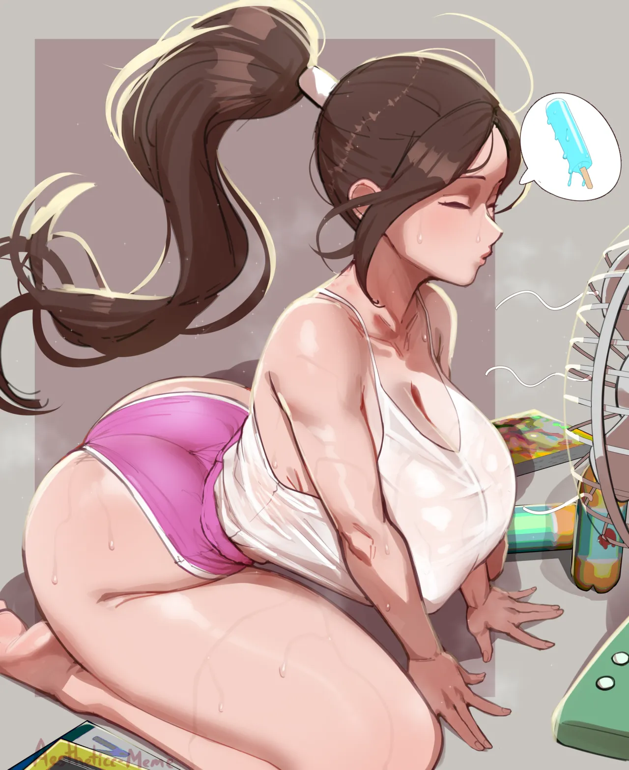 Sweaty Mai page 3 full