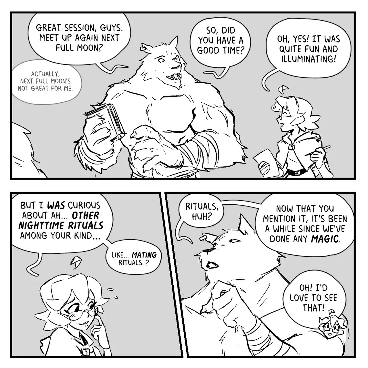 Werewolf Social Behavior page 3 full