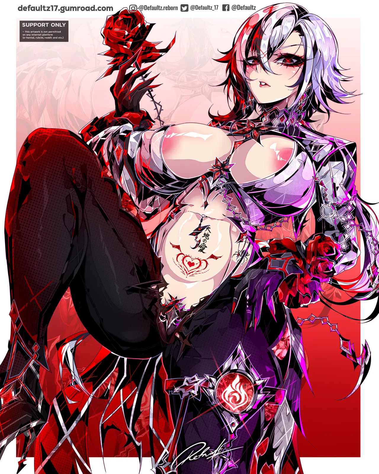 Arlecchino Gumroad Reward page 1 full