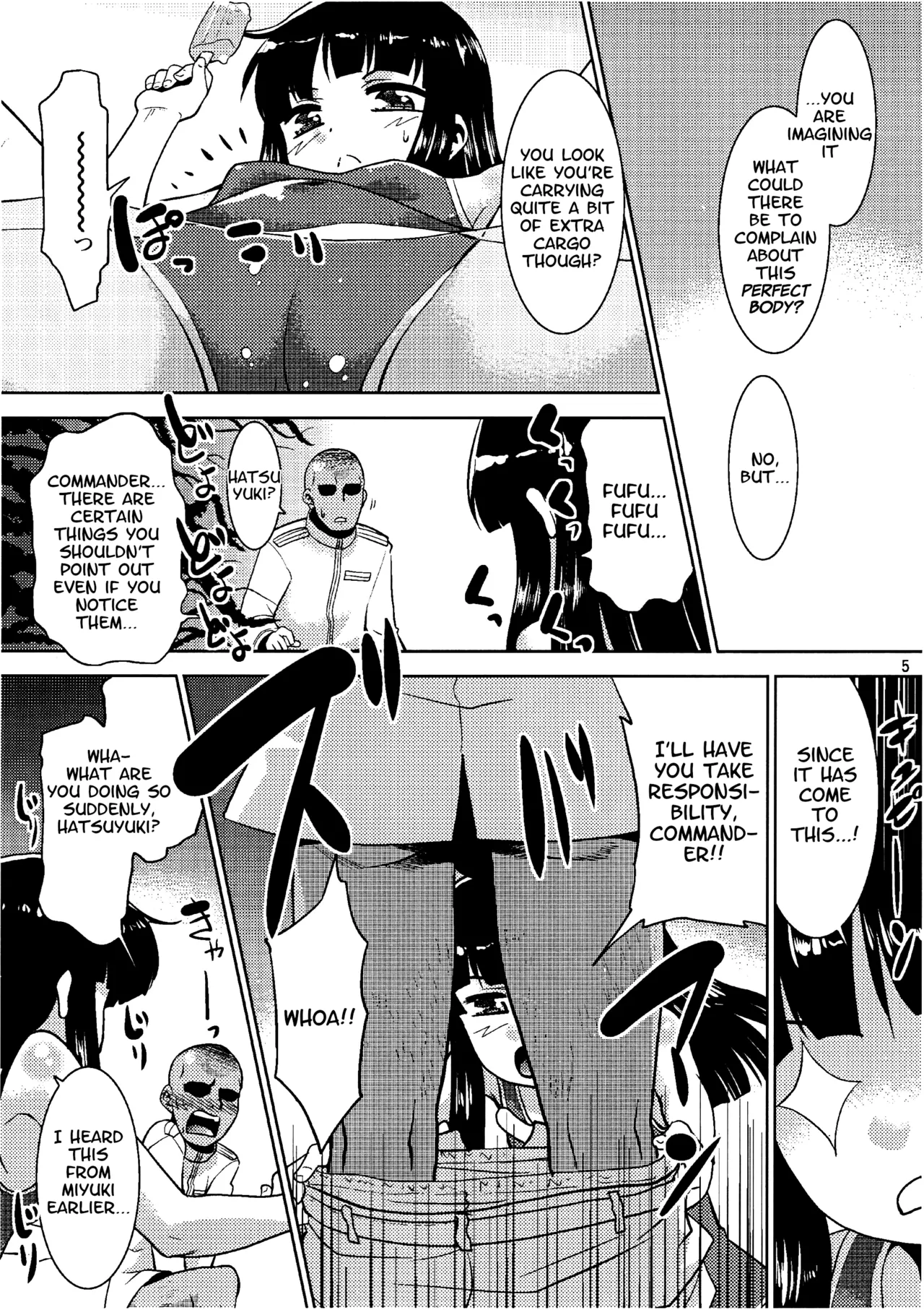 Hatsuyuki-san wa Shutsugeki Shinai. page 4 full