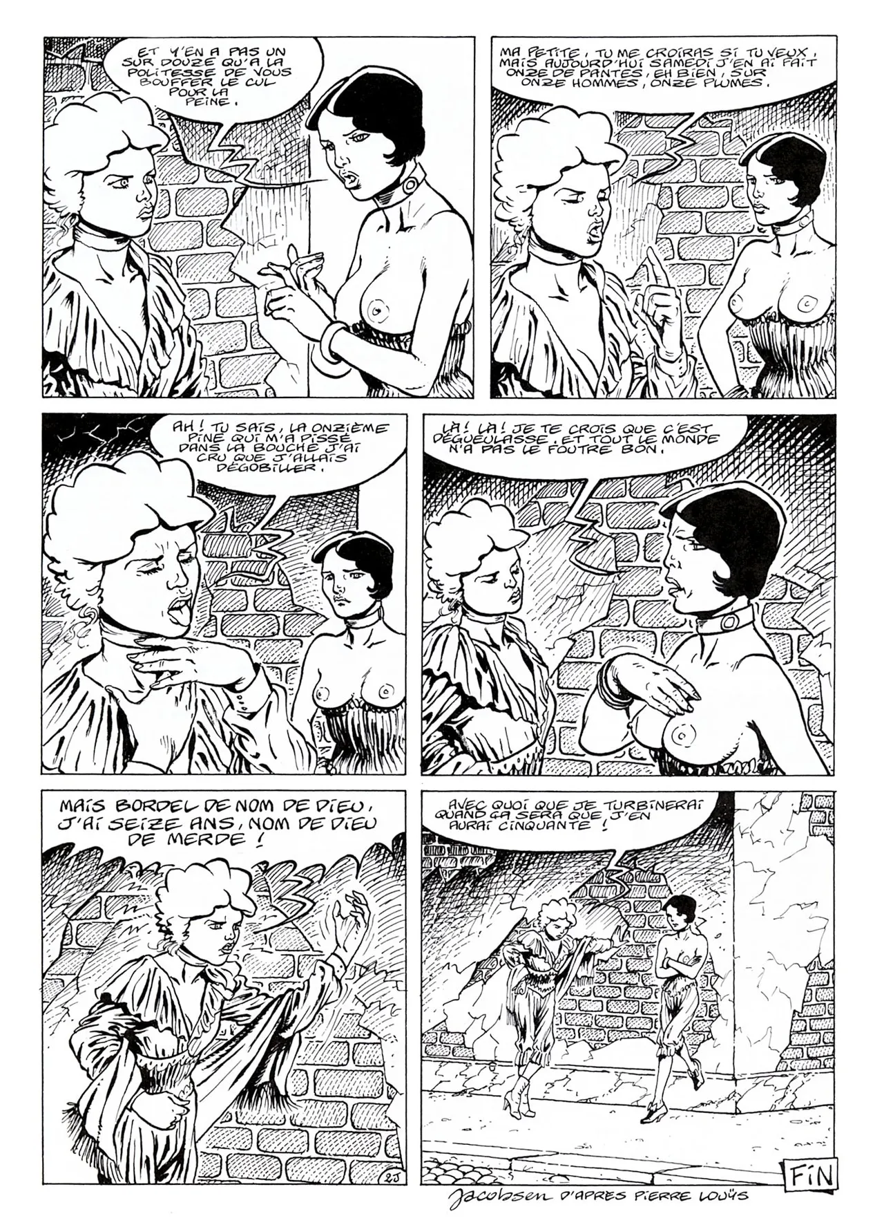 Jacobsen  &amp; Pierre Louÿs - Dialogues de Courtisanes : Coin de rue page 3 full