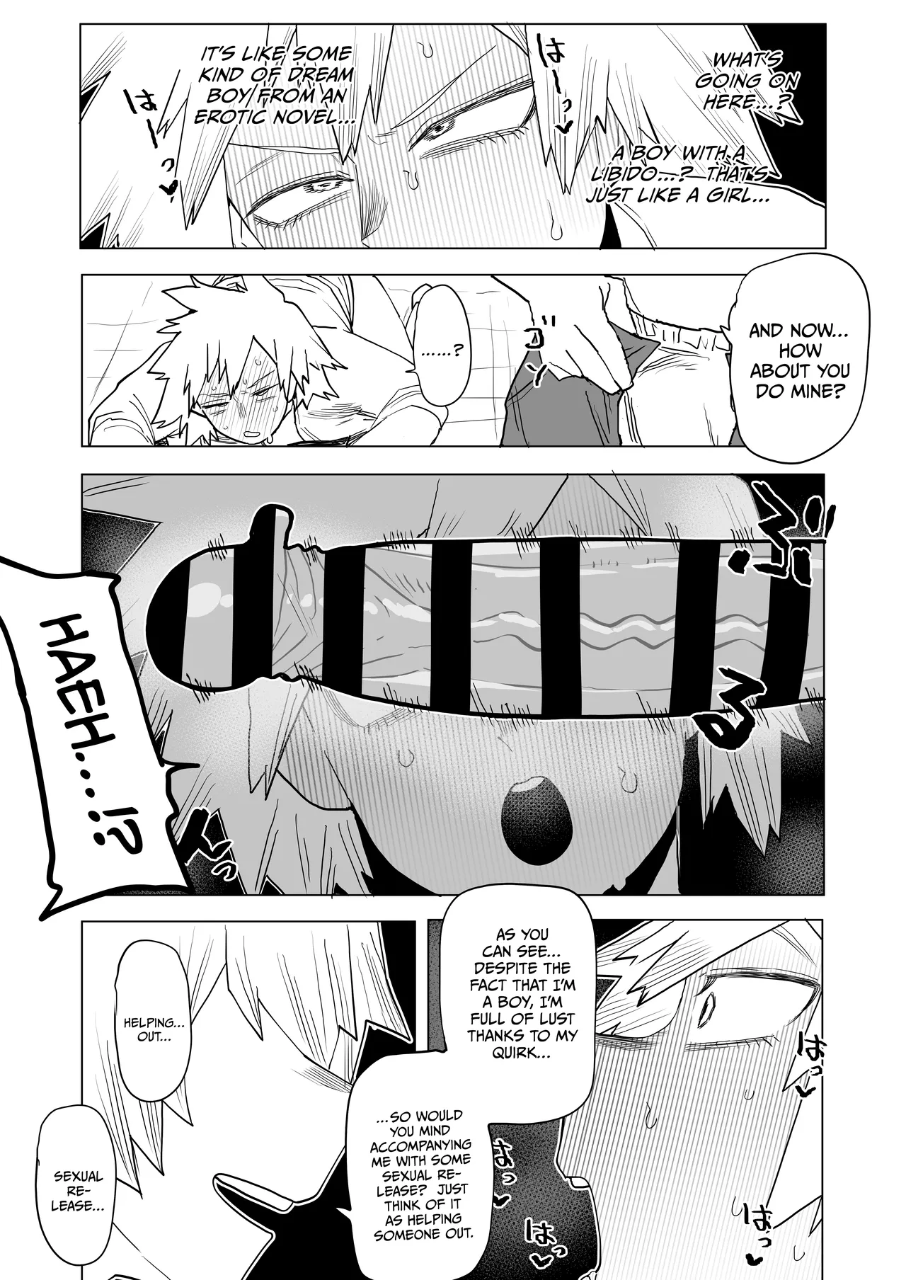 Teisou Gyakuten Mono Bakugou Mitsuki no Baai | Inverted Morality Hero Academia ~ Bakugou Mitsuki's Case ~ page 6 full