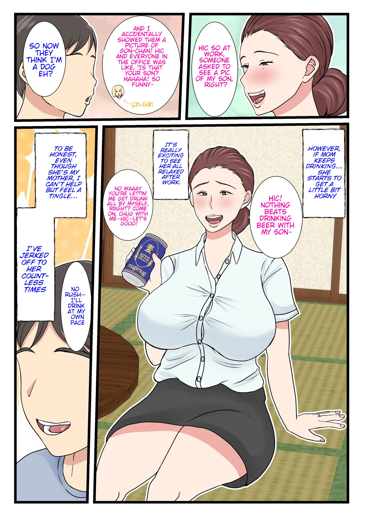 My mom is so sexy when she's drunk. Complete edition page 4 full