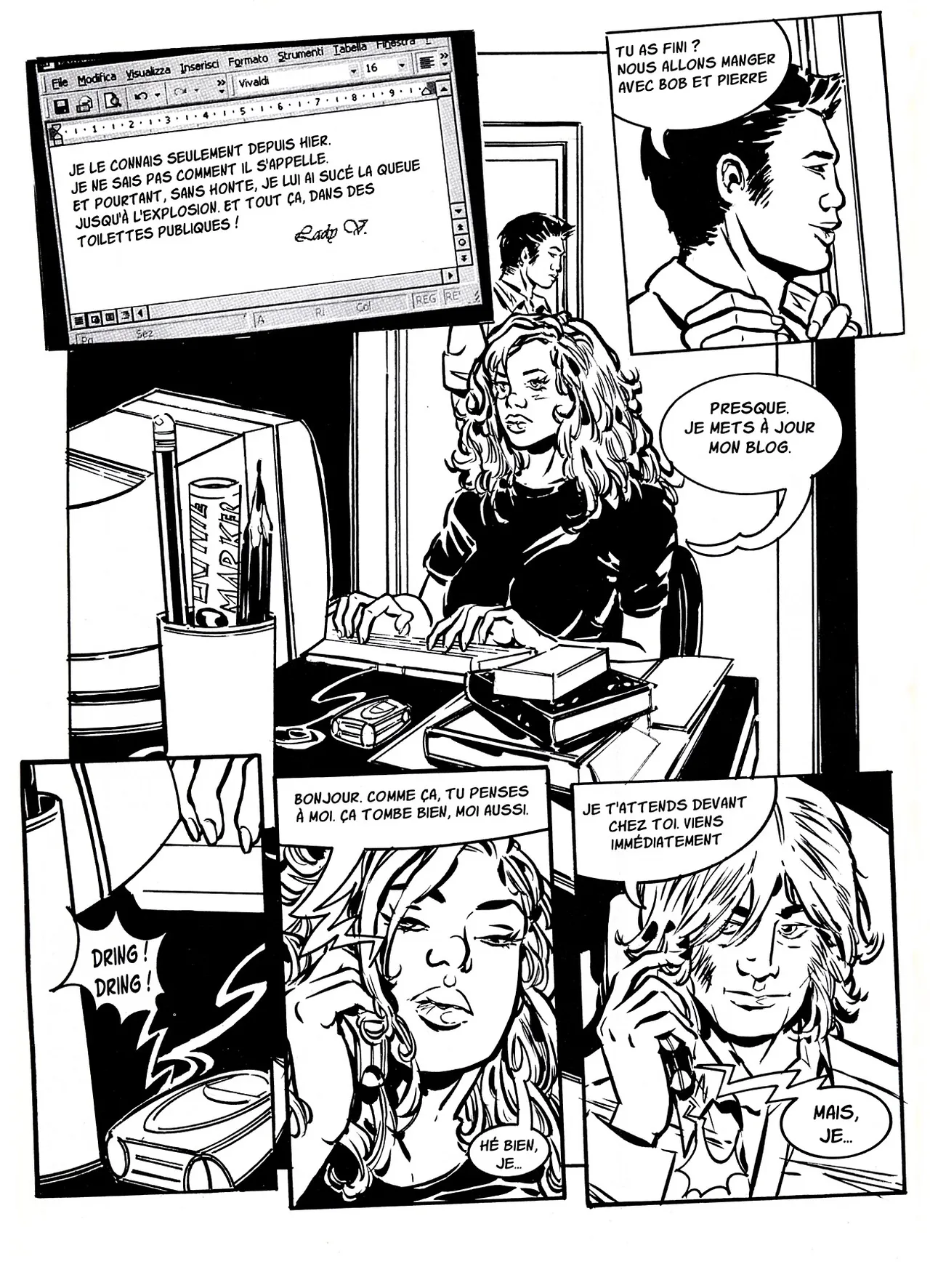 Cristina Fabris &amp; Luciana Del Re - Fetish page 10 full