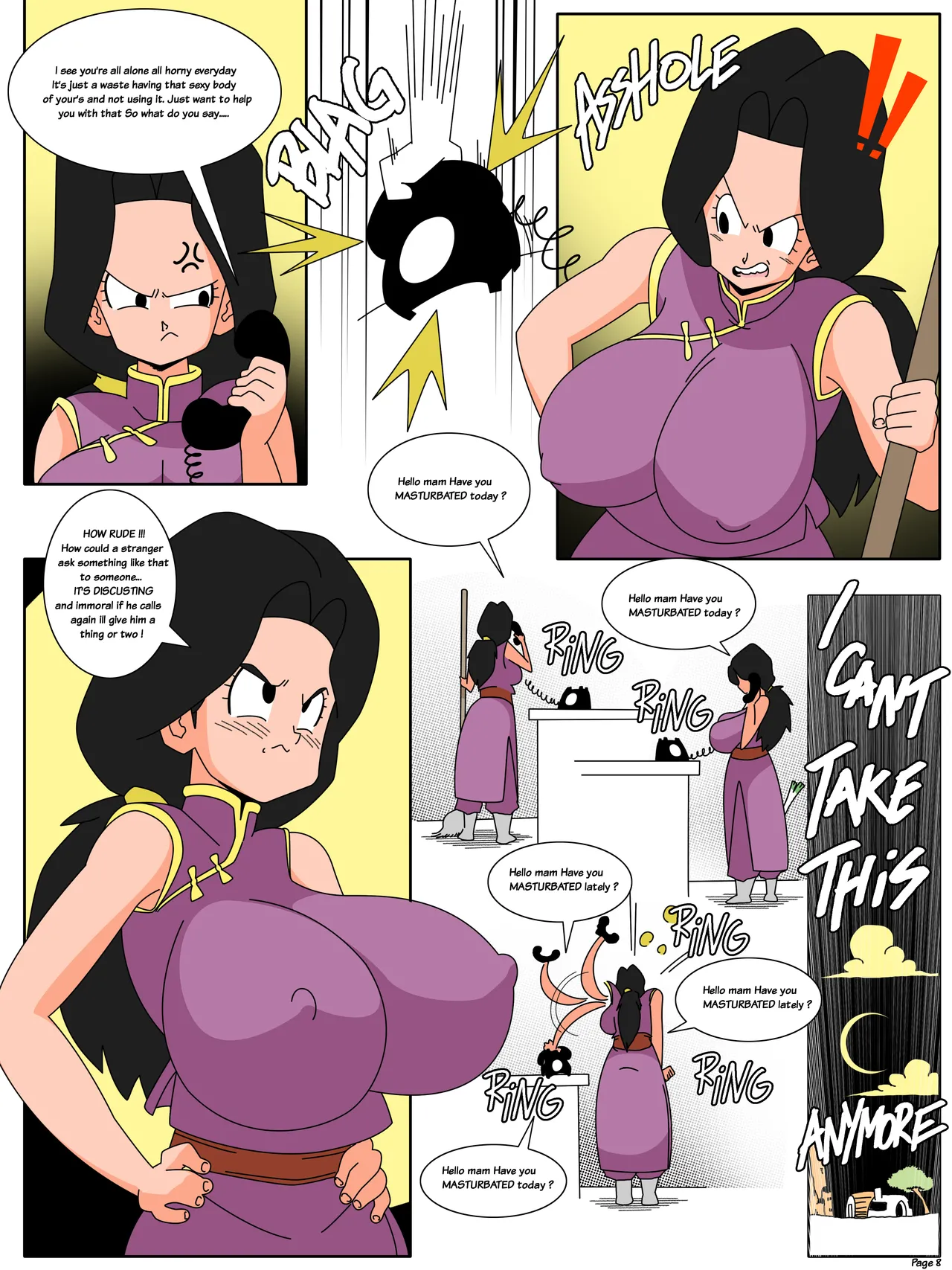 Future Chichi and the mysterious caller page 9 full