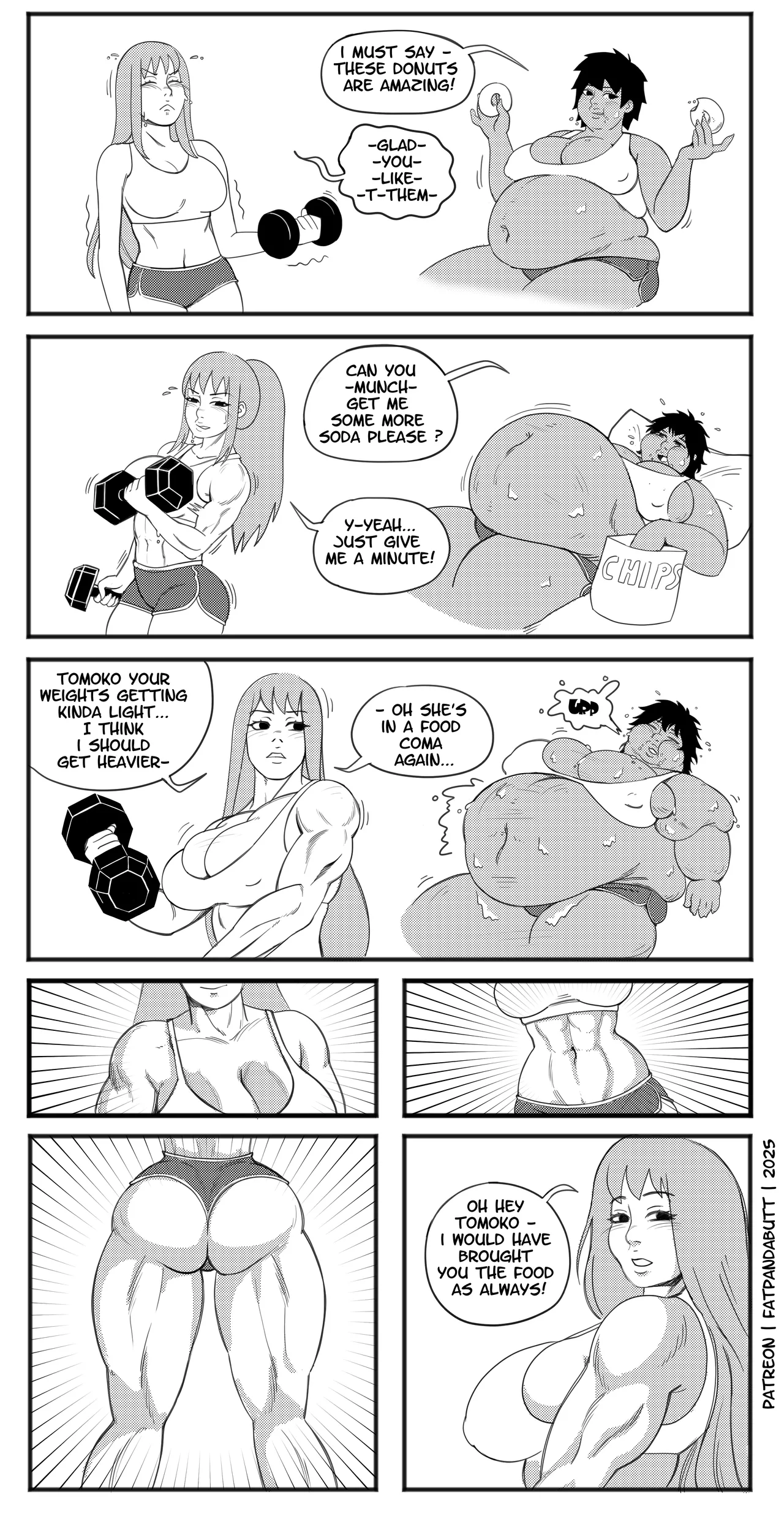 Your childhood friend gets big and fat page 6 full
