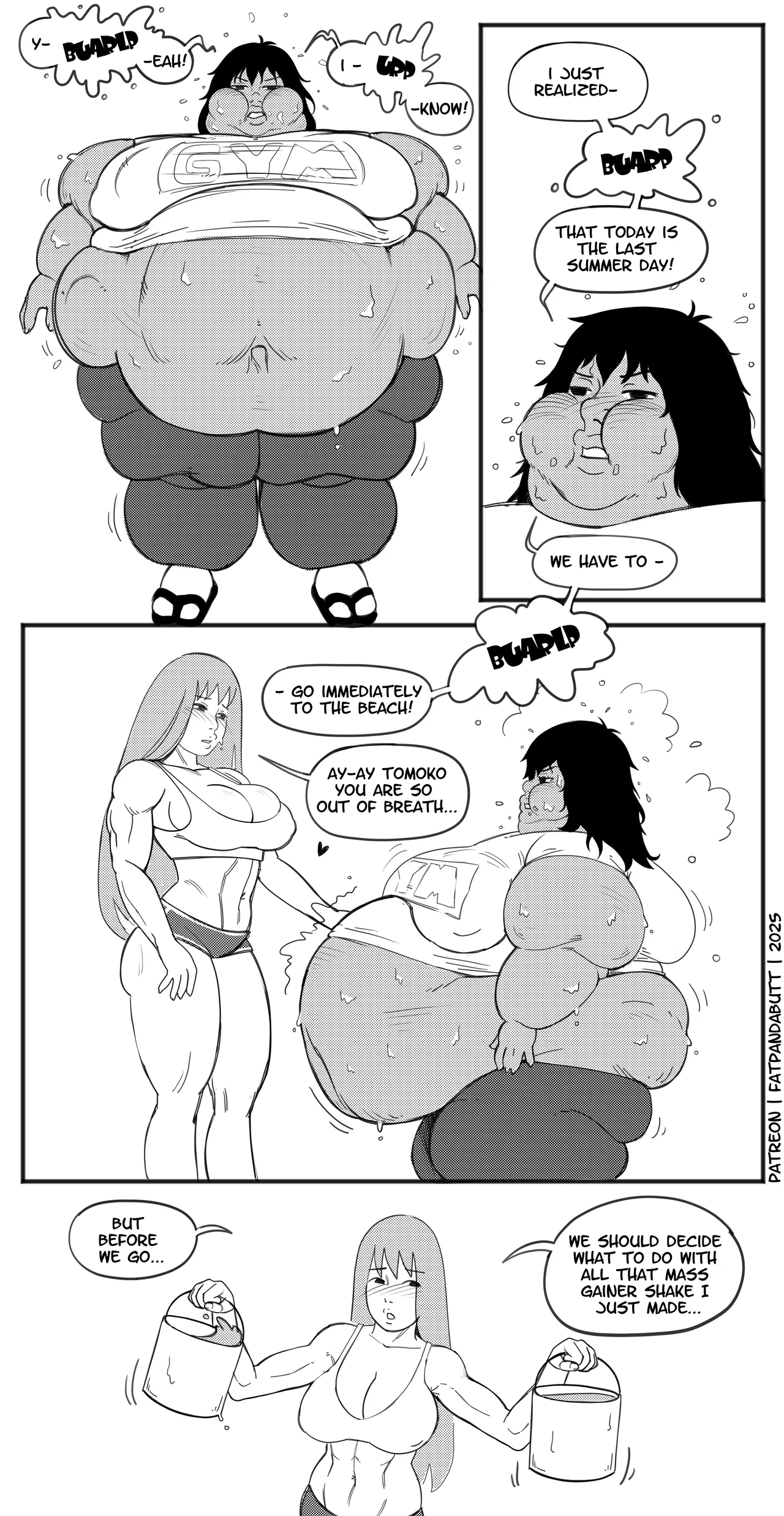 Your childhood friend gets big and fat page 7 full
