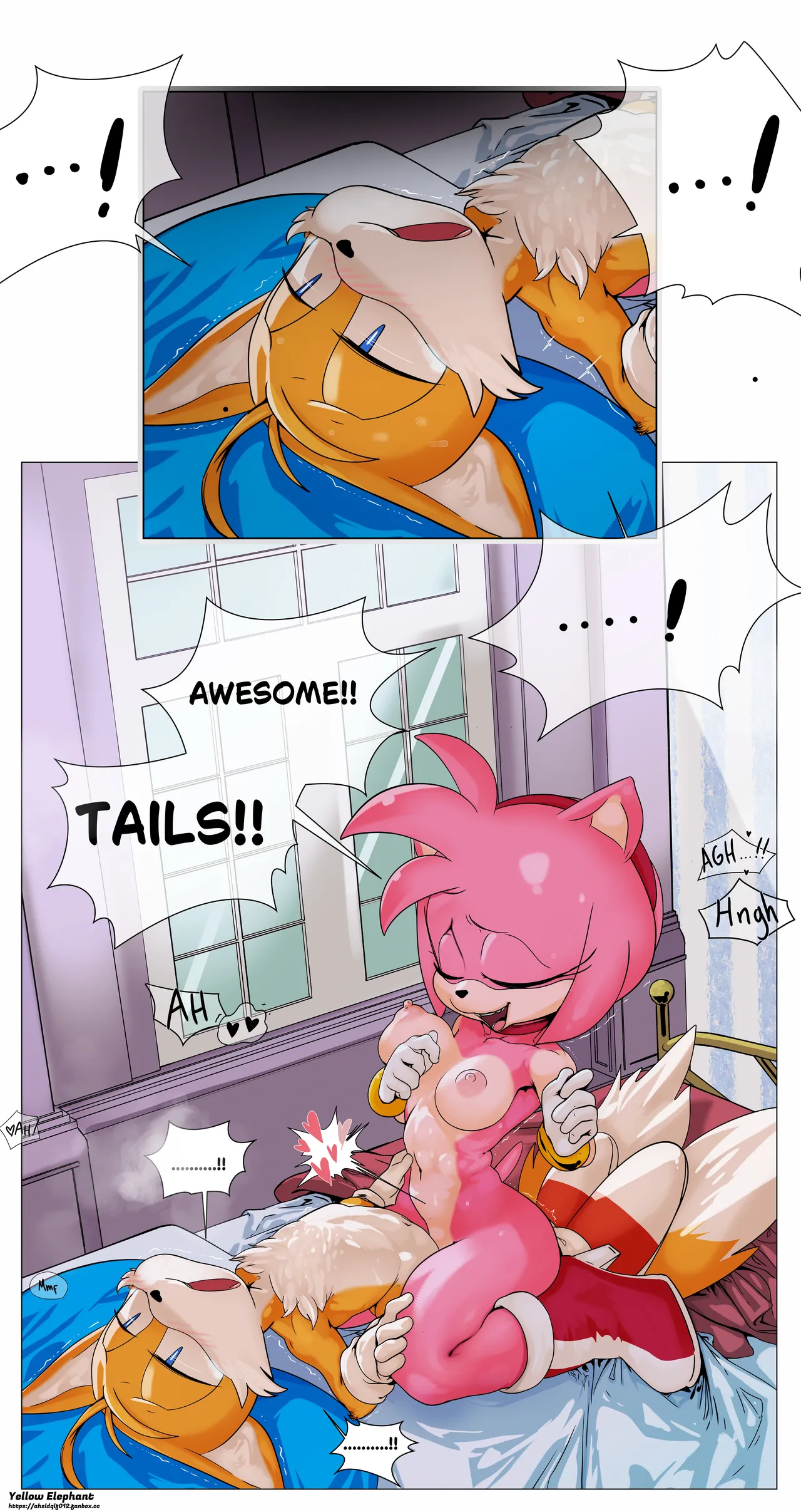 Yellow_Elephant - Amy Rose  + Tails page 7 full
