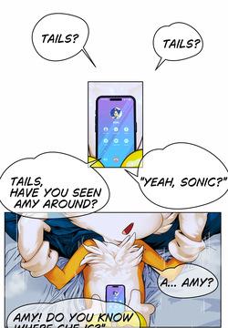 Yellow_Elephant - Amy Rose (Sonic Series) + Tails (ntr)