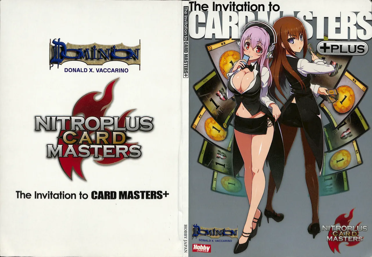 The Invitation to CardMasters +plus page 1 full