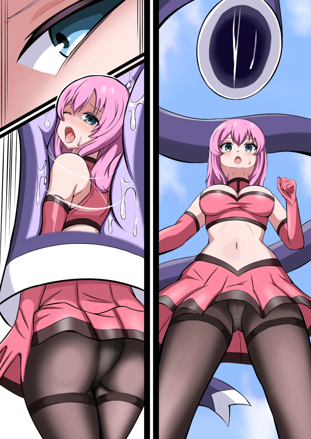 決着？ヒロインちゃん対Voreモンスター！～前編～ page 6 full