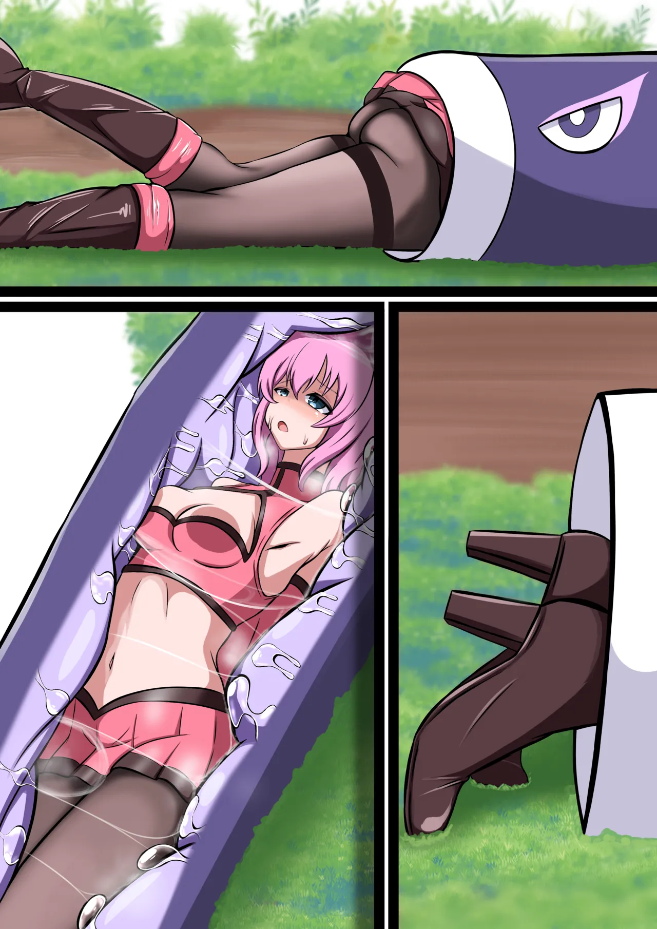 決着？ヒロインちゃん対Voreモンスター！～前編～ page 7 full
