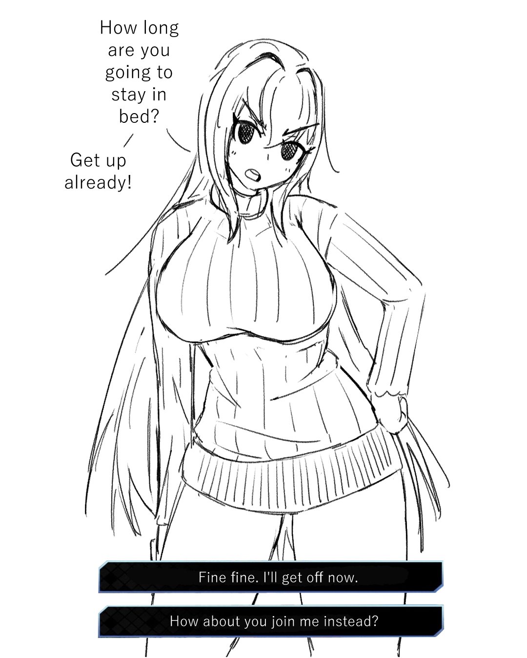 Sweater Shishō page 3 full