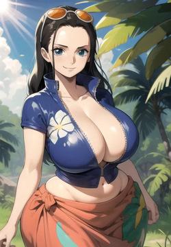 Nico Robin daidoujipv ai generated