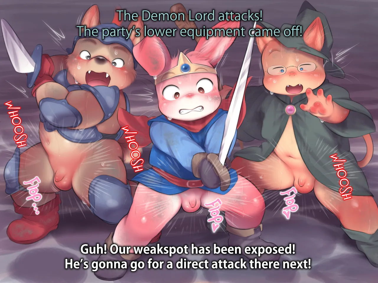 The Heroes' First time sex Retranslation page 2 full