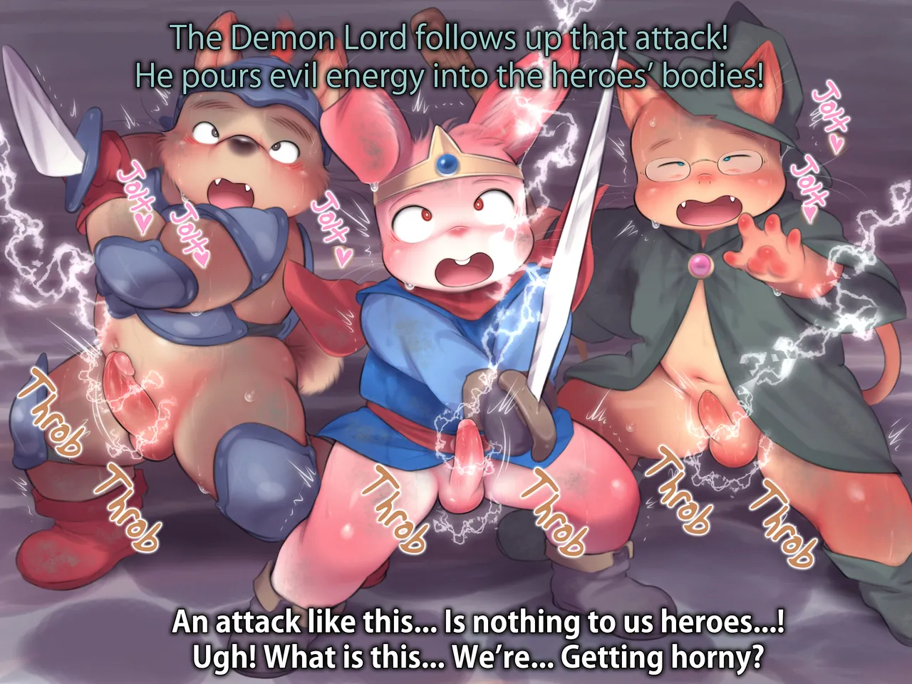 The Heroes' First time sex Retranslation page 3 full