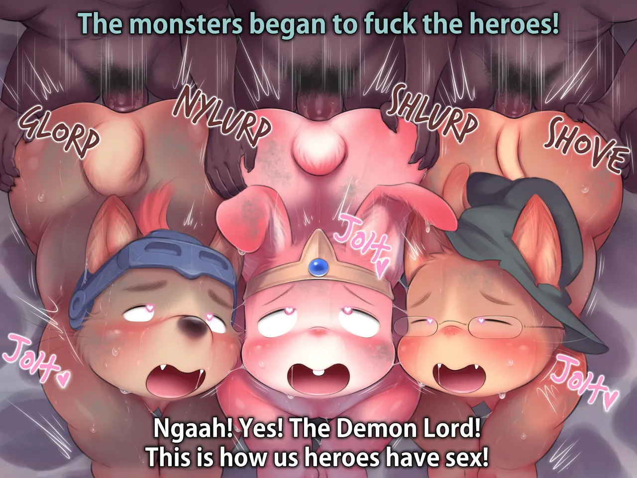 The Heroes' First time sex Retranslation page 7 full