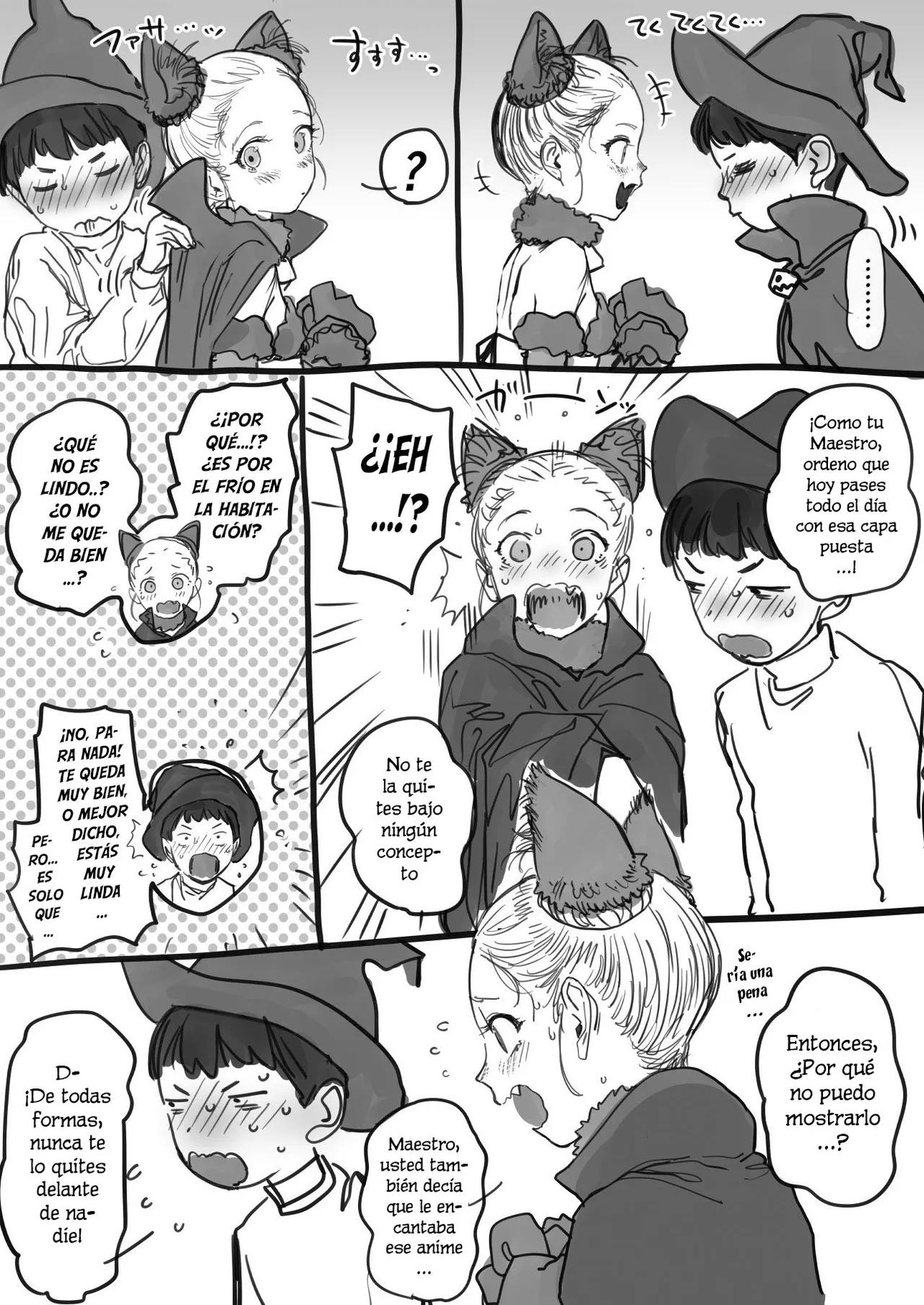 Manadeshi to Halloween｜Halloween con Mi Amada Discípula page 2 full