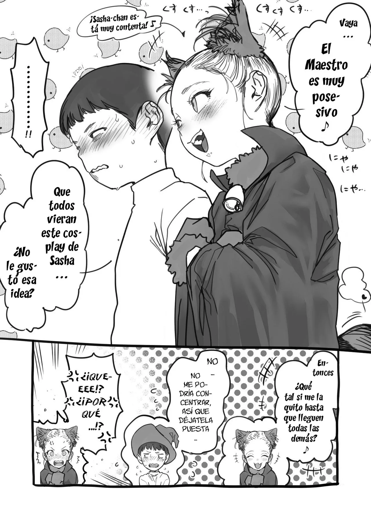 Manadeshi to Halloween｜Halloween con Mi Amada Discípula page 4 full