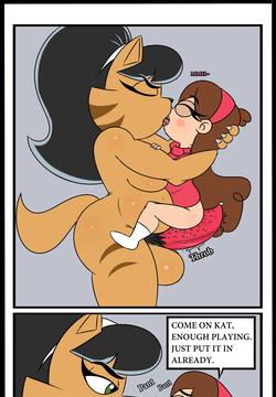 Mrs. Katswell and Mabel