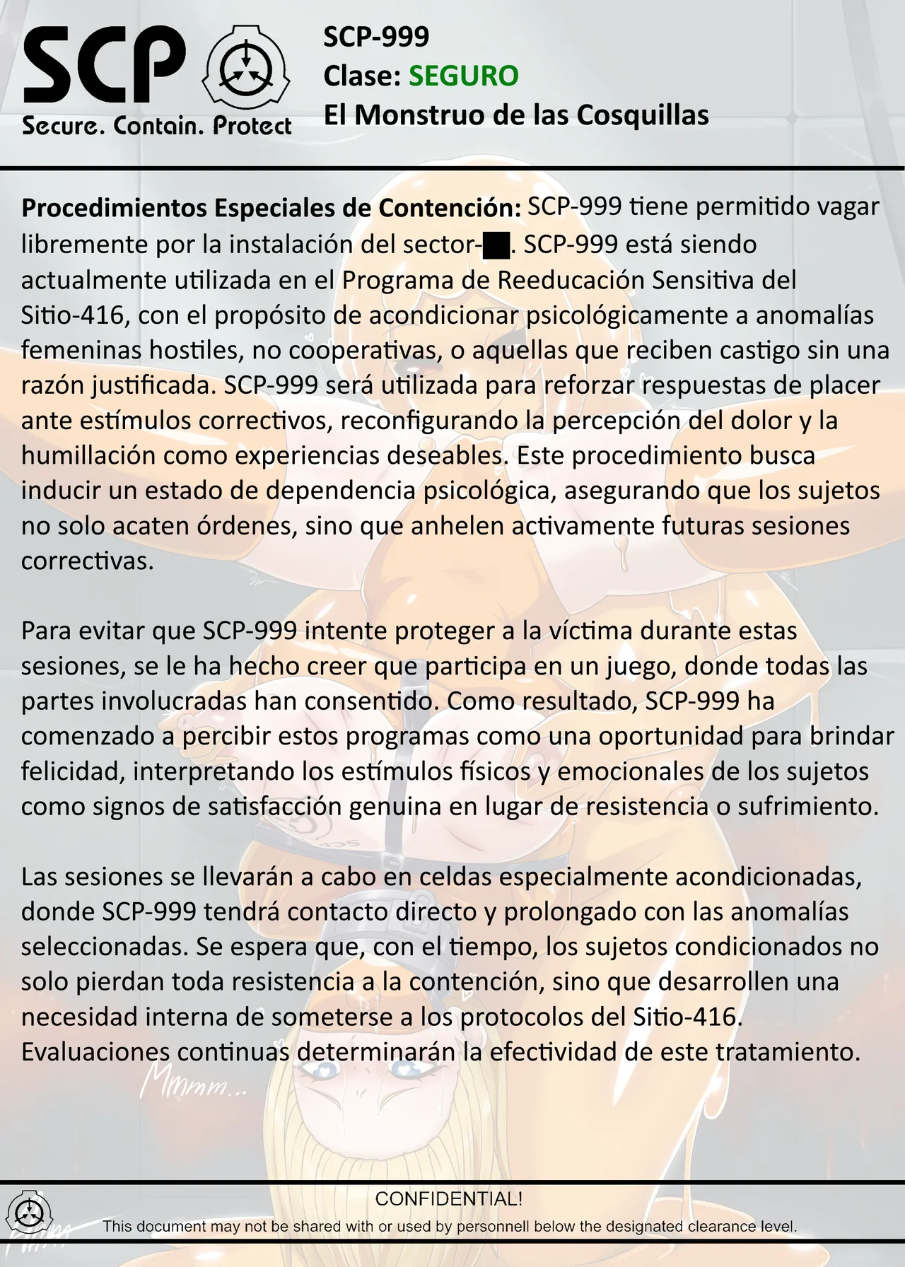 SCP-999 The Tickle Monster page 7 full