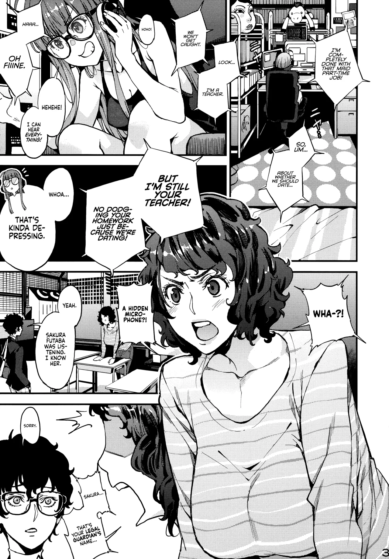 Kawakami Sensei to Futaba no Himitsu Kojin Jugyou | Kawakami-Sensei and Futaba's Secret Private Lessons page 5 full