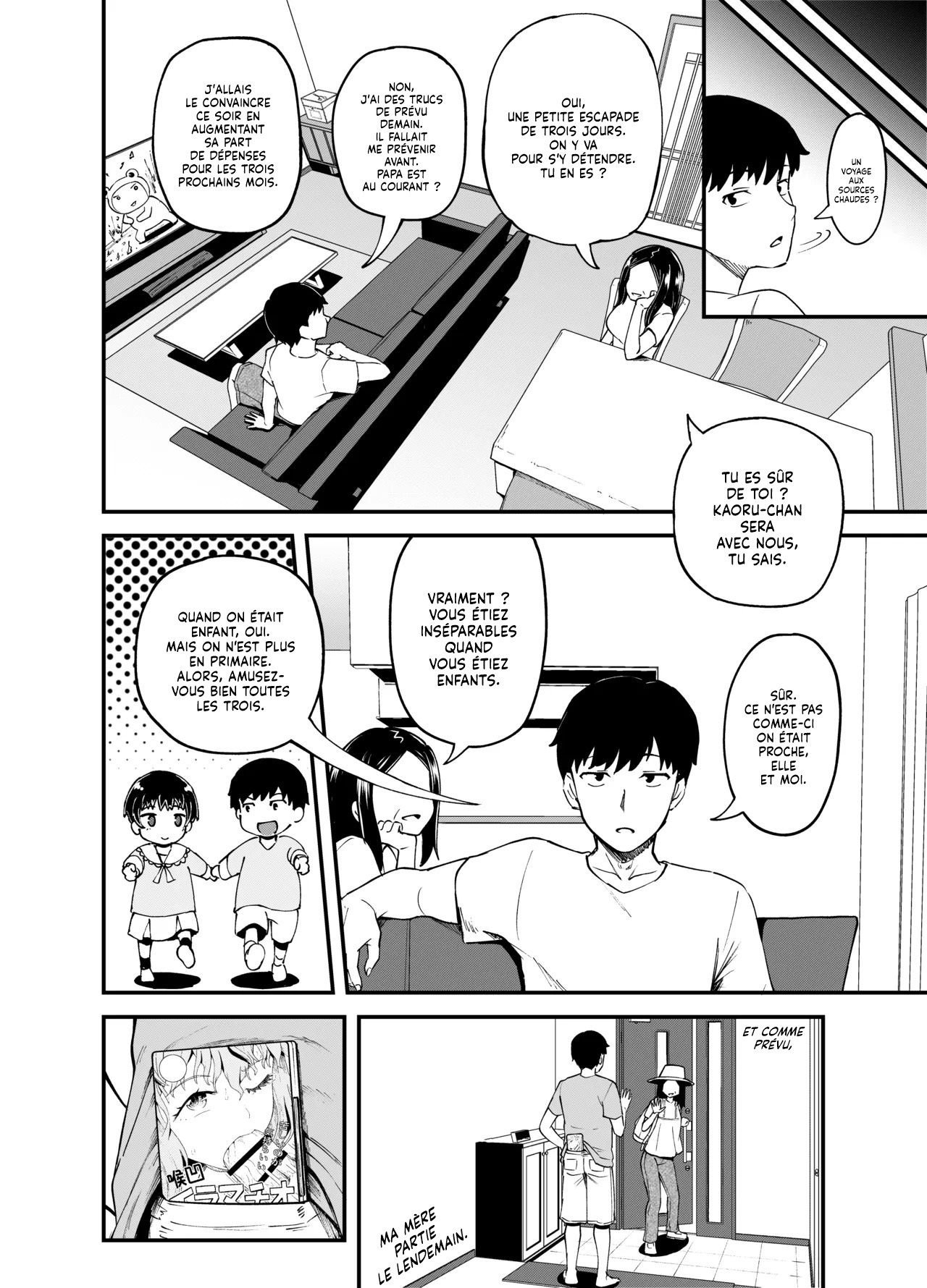 Soen ni Natteta Osananajimi ga Okuchi Onaho Gayoi Shite Kuru Mikkakan | Mon amie d'enfance remplace mon masturbateur pendant 3 jours page 4 full