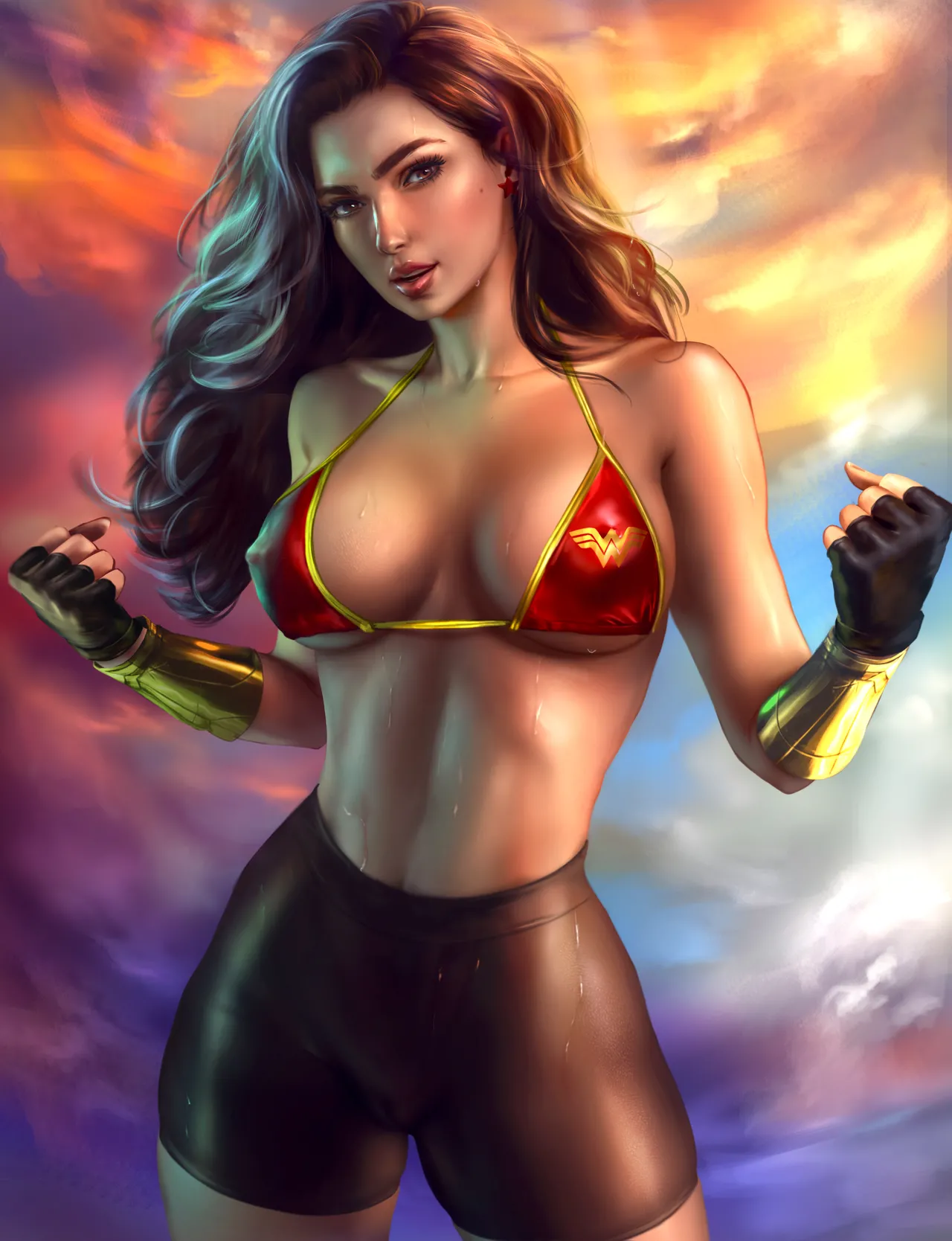 Wonder Woman and others by Logan Cure page 4 full