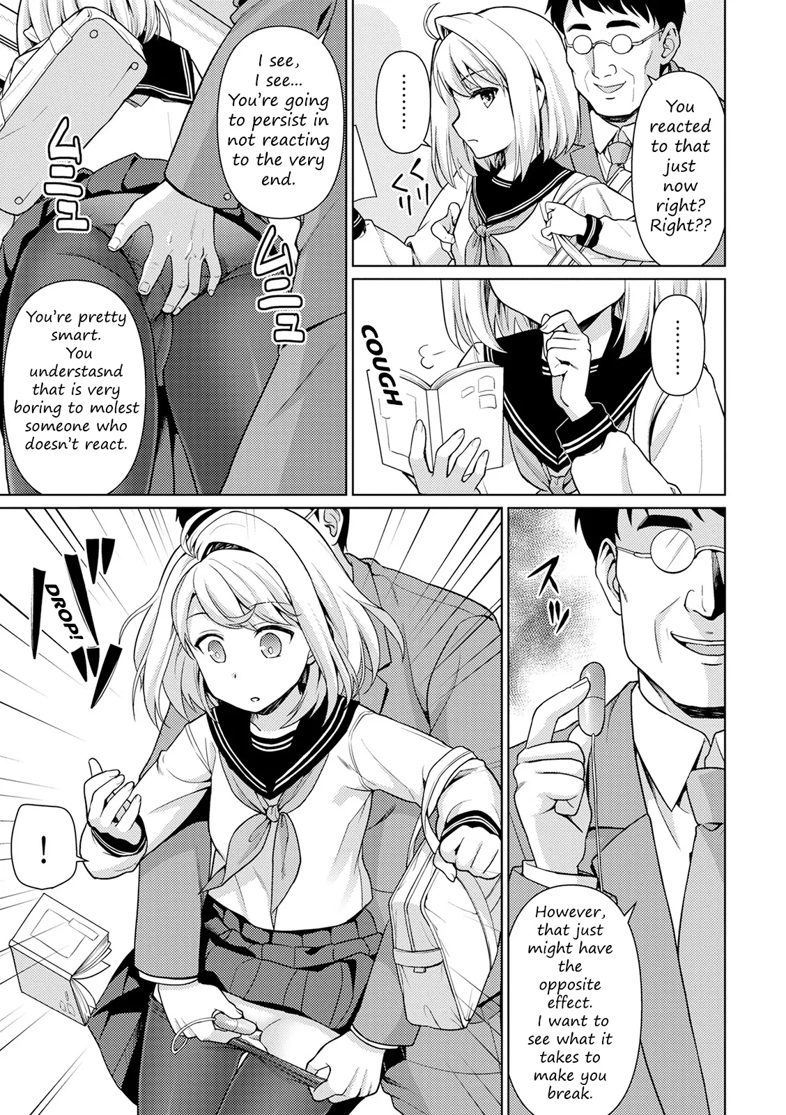 Mukuchi Shoujo no Chikan Higai - Chapter 1 page 3 full