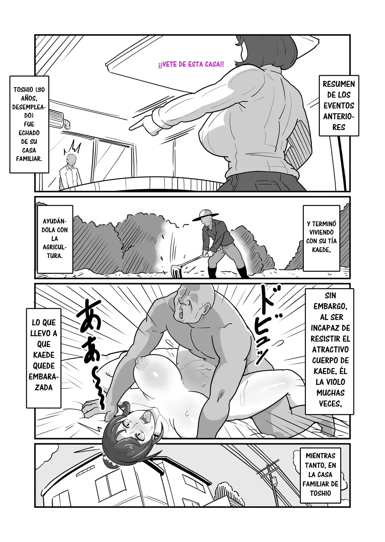 Bote Haha ~Ore o Jikka kara Oidashita Mukatsuku Hahaoya o Muriyari Haramasete Botehara Sex Zanmai!~｜Madre Embarazada ~Me Follé a Mi Molesta Madre que Me Hechó de Su Casa y la Dejé Embarazada, para Poder Disfrutar de Su Erótico Cuerpo de Embarazada y Seguir Follándomela~ page 3 full