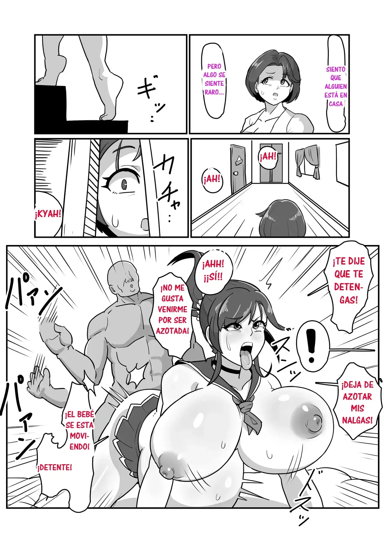 Bote Haha ~Ore o Jikka kara Oidashita Mukatsuku Hahaoya o Muriyari Haramasete Botehara Sex Zanmai!~｜Madre Embarazada ~Me Follé a Mi Molesta Madre que Me Hechó de Su Casa y la Dejé Embarazada, para Poder Disfrutar de Su Erótico Cuerpo de Embarazada y Seguir Follándomela~ page 7 full