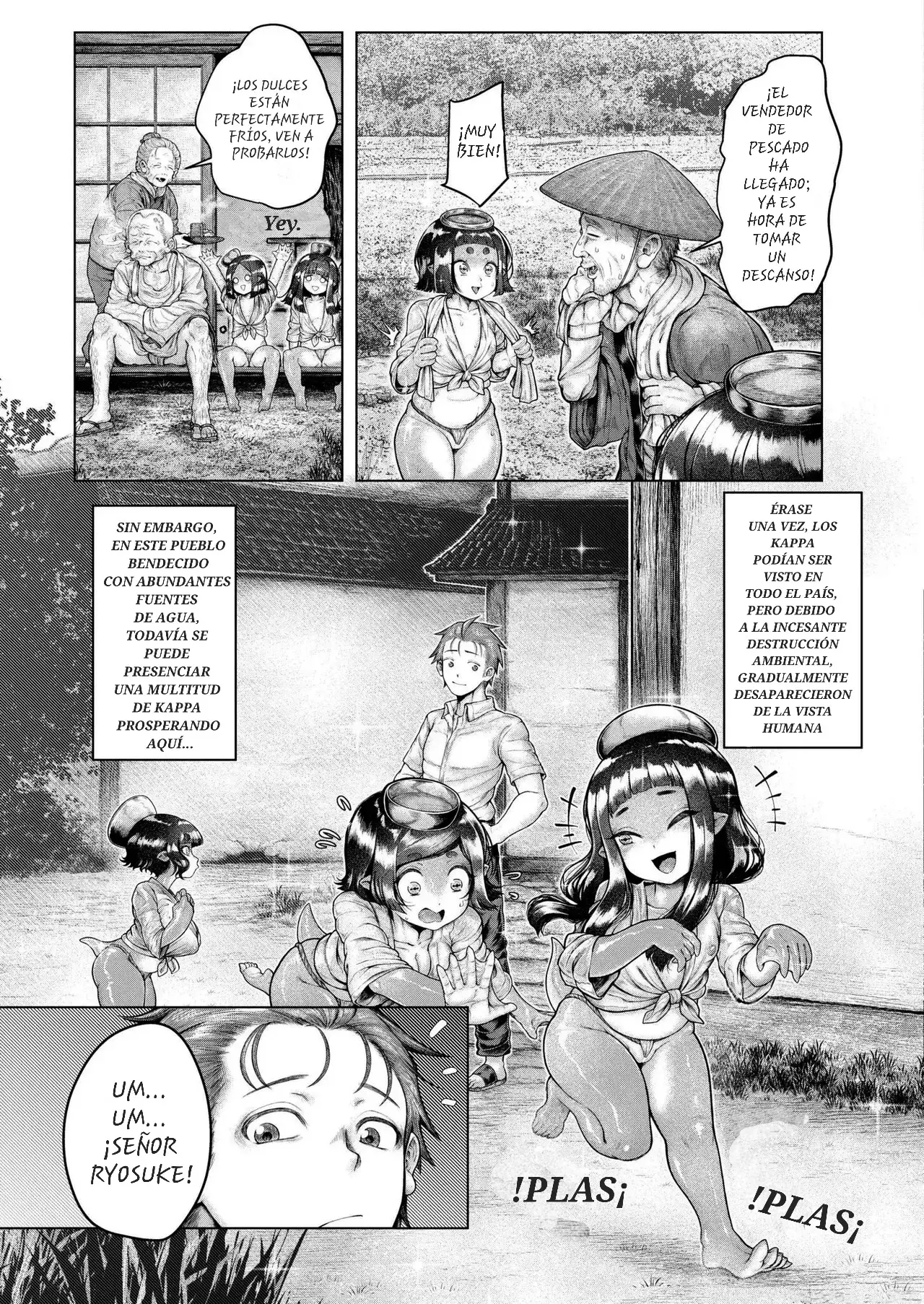 Shin - Kappa Mura｜Remojándose - En la Aldea Kappa page 3 full