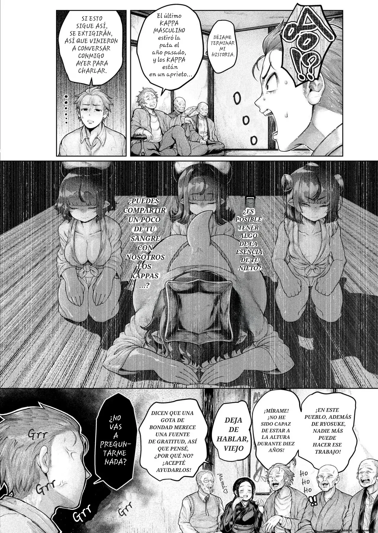 Shin - Kappa Mura｜Remojándose - En la Aldea Kappa page 6 full