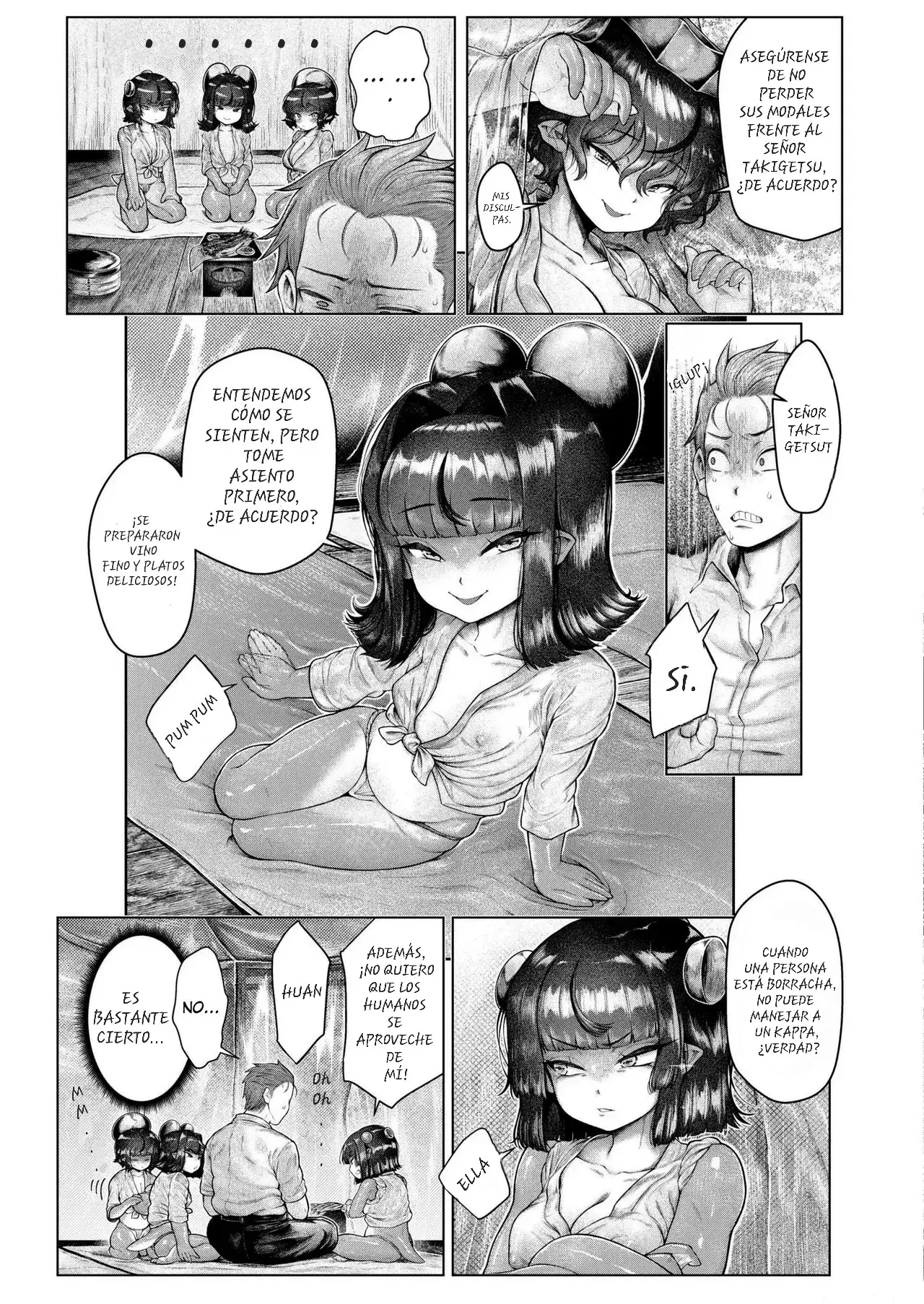 Shin - Kappa Mura｜Remojándose - En la Aldea Kappa page 9 full