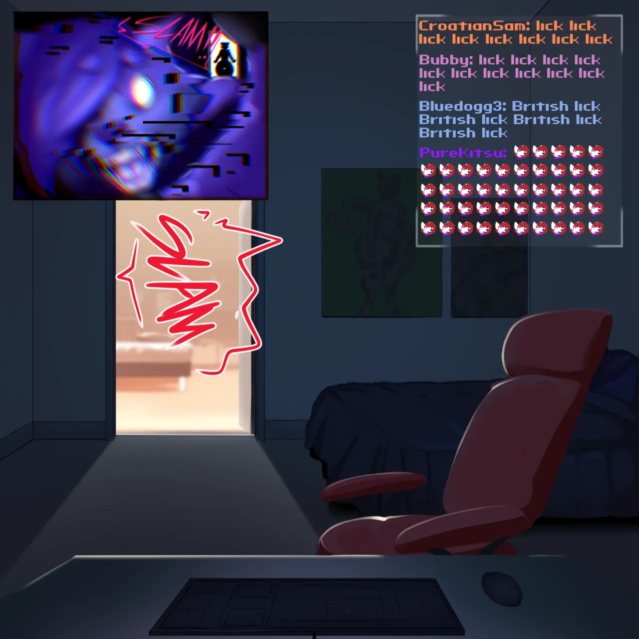 Gamer Roomate page 3 full