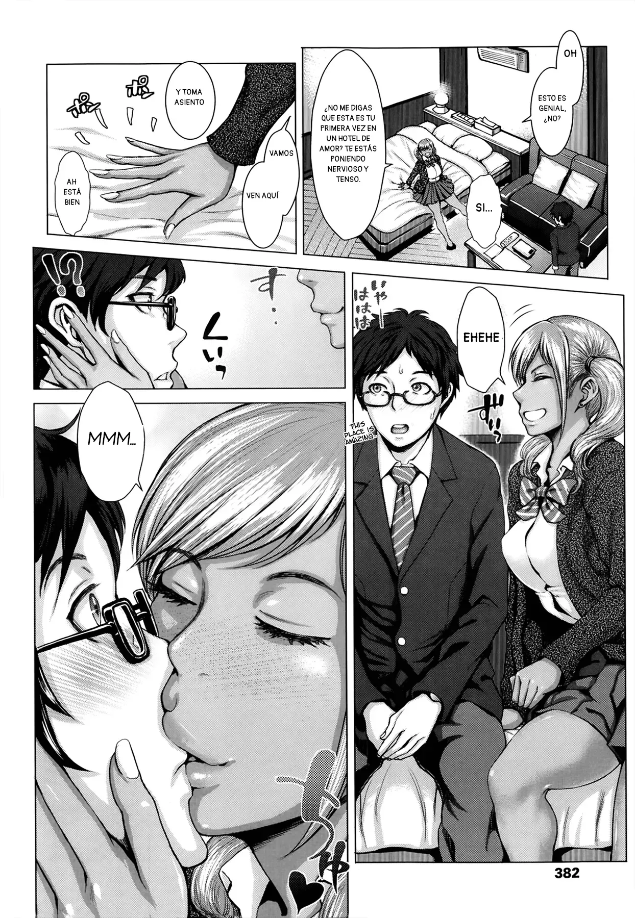 Kuroi Houshi Katsudou｜Servicio Comunitario Junto a una Gal Blonceada page 10 full