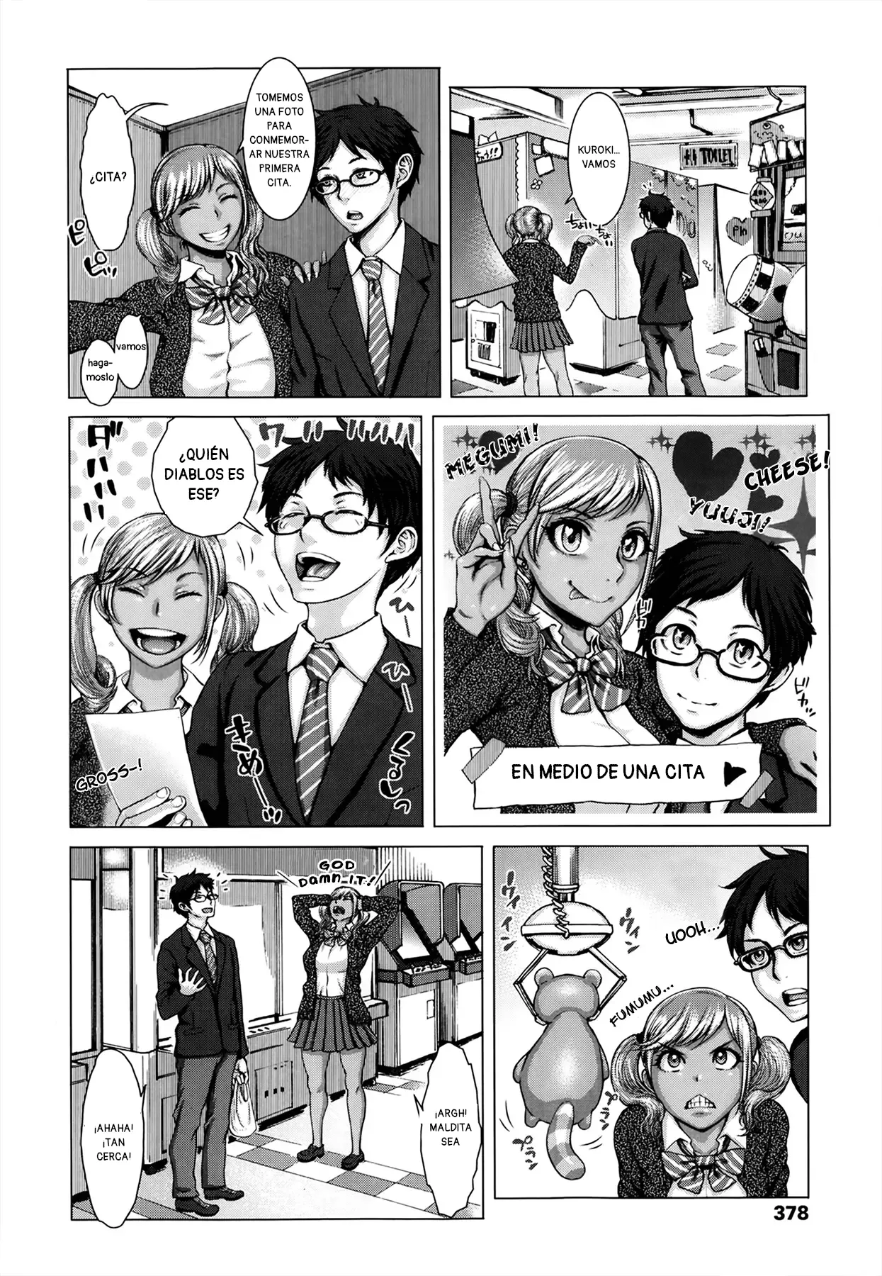 Kuroi Houshi Katsudou｜Servicio Comunitario Junto a una Gal Blonceada page 6 full