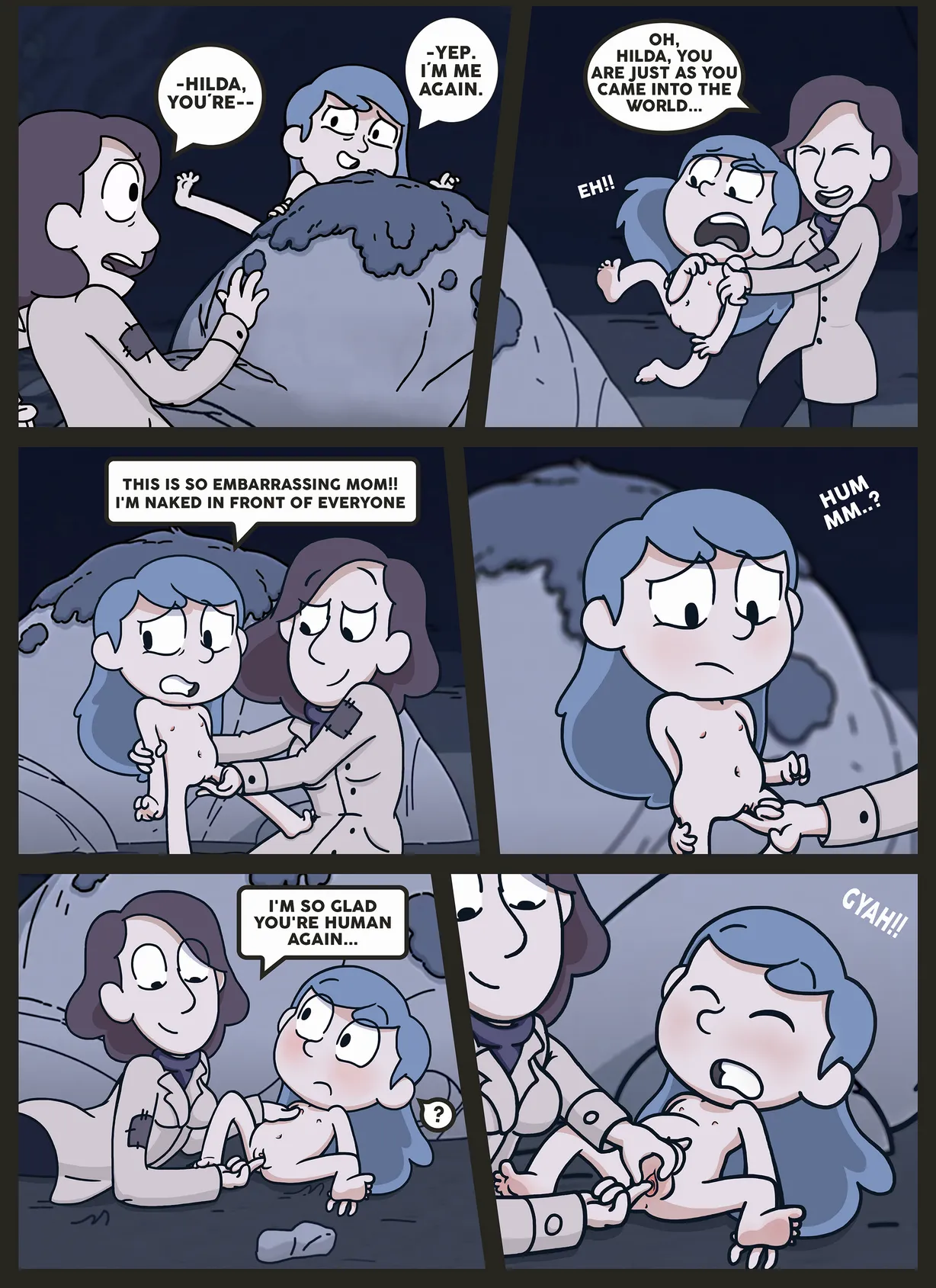 Hilda and The Mountain King page 1 full