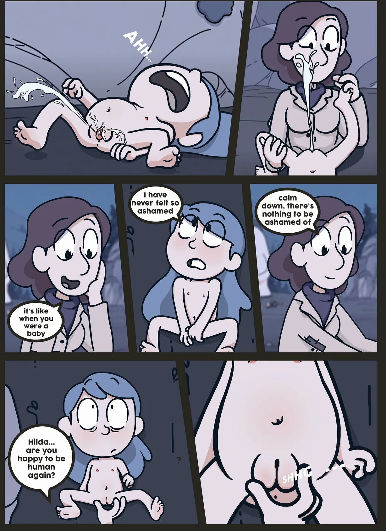 Hilda and The Mountain King page 2 full