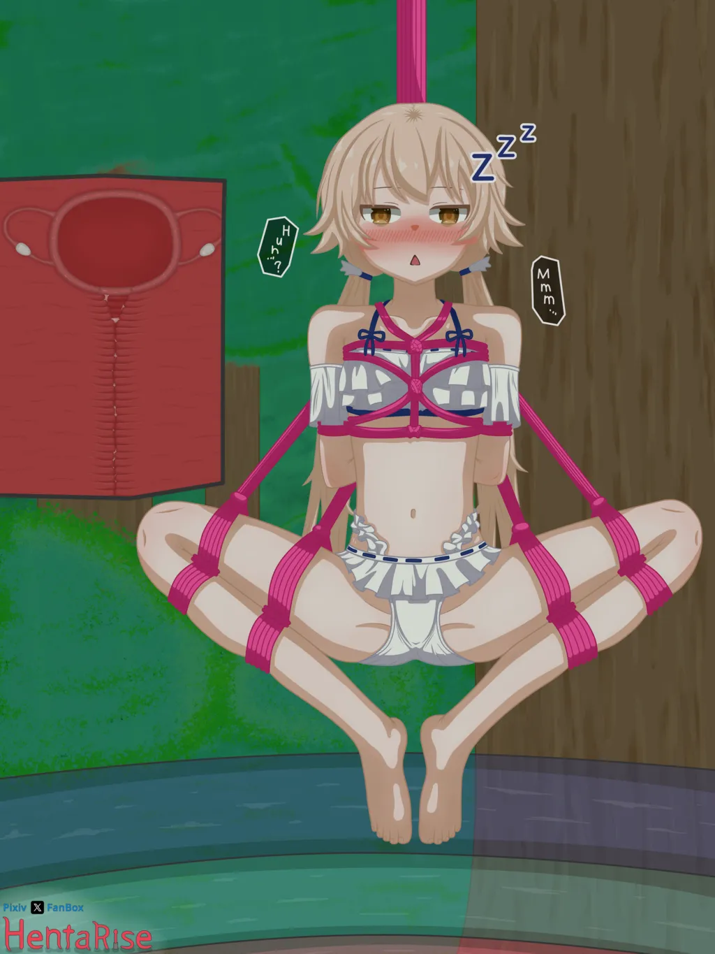 【HentaRise】【L1】Hifumi Fills the Pool page 4 full