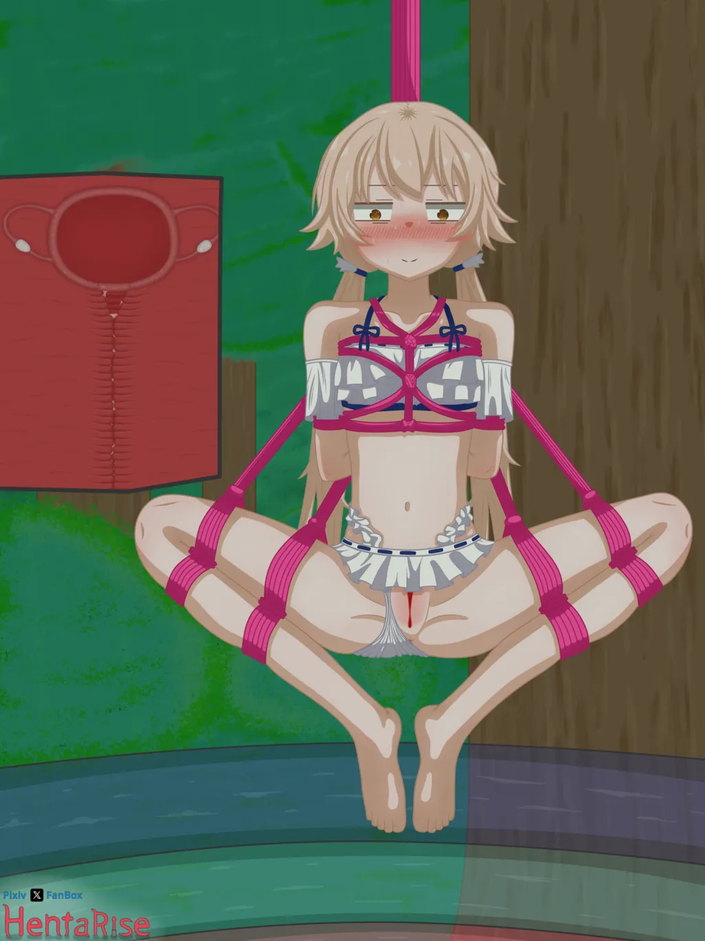 【HentaRise】【L1】Hifumi Fills the Pool page 8 full